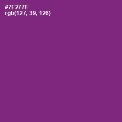 #7F277E - Cosmic Color Image