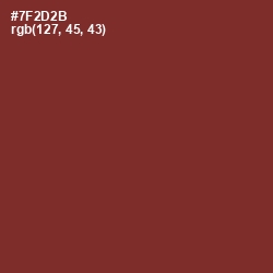 #7F2D2B - Buccaneer Color Image