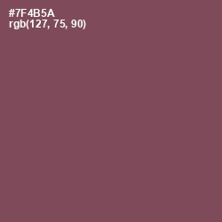 #7F4B5A - Ferra Color Image