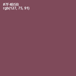 #7F4B5B - Ferra Color Image