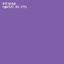 #7F5FAB - Scampi Color Image