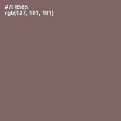 #7F6565 - Falcon Color Image