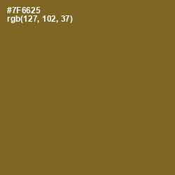 #7F6625 - Pesto Color Image