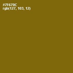 #7F670C - Yukon Gold Color Image