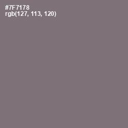 #7F7178 - Tapa Color Image