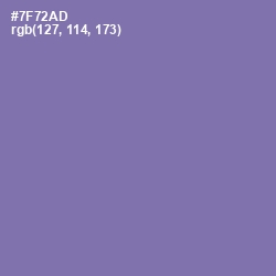 #7F72AD - Deluge Color Image