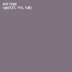 #7F7380 - Jumbo Color Image