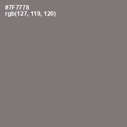 #7F7778 - Concord Color Image