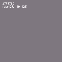 #7F7780 - Jumbo Color Image