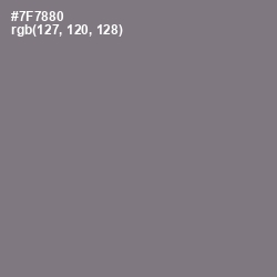 #7F7880 - Jumbo Color Image