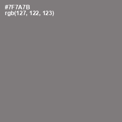 #7F7A7B - Concord Color Image