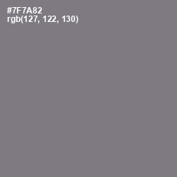 #7F7A82 - Jumbo Color Image