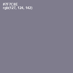 #7F7C8E - Topaz Color Image