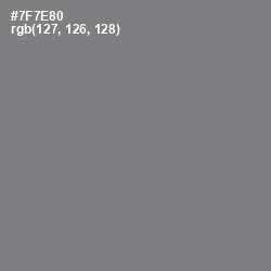 #7F7E80 - Jumbo Color Image