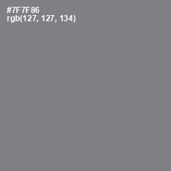 #7F7F86 - Jumbo Color Image