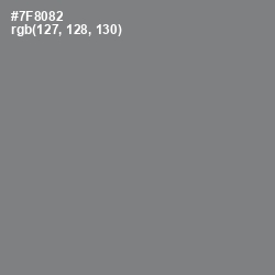 #7F8082 - Blue Smoke Color Image