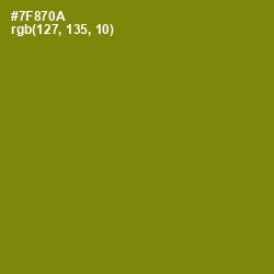 #7F870A - Trendy Green Color Image