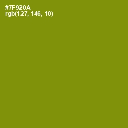 #7F920A - Trendy Green Color Image