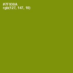 #7F930A - Trendy Green Color Image