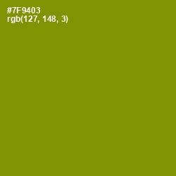 #7F9403 - Limeade Color Image