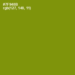 #7F940B - Trendy Green Color Image