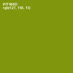 #7F960D - Trendy Green Color Image