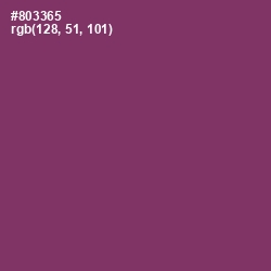 #803365 - Plum Color Image