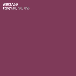 #803A59 - Camelot Color Image