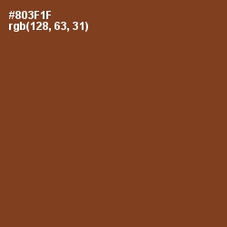 #803F1F - Red Robin Color Image