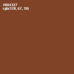 #804327 - Nutmeg Color Image