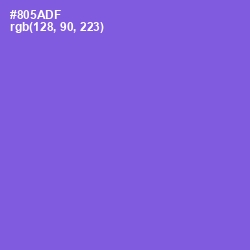 #805ADF - True V Color Image