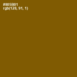 #805B01 - Rusty Nail Color Image