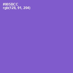 #805BCC - Amethyst Color Image