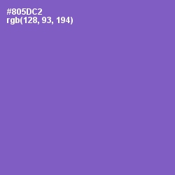 #805DC2 - Amethyst Color Image