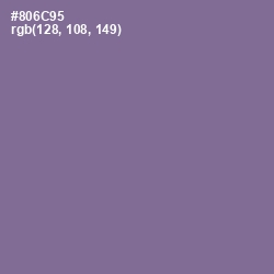 #806C95 - Trendy Pink Color Image