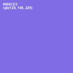 #806CE5 - True V Color Image