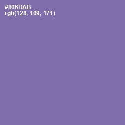 #806DAB - Wisteria Color Image