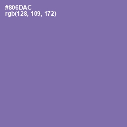 #806DAC - Wisteria Color Image