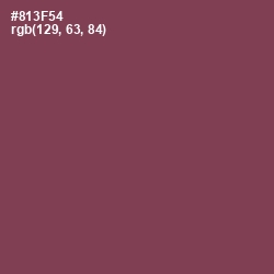 #813F54 - Camelot Color Image