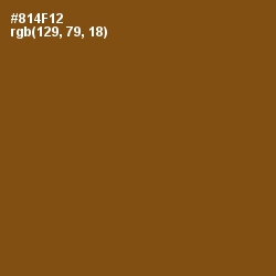 #814F12 - Russet Color Image