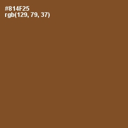 #814F25 - Nutmeg Color Image