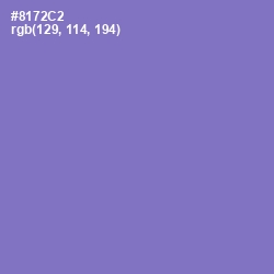 #8172C2 - True V Color Image