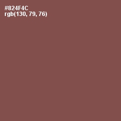#824F4C - Spicy Mix Color Image