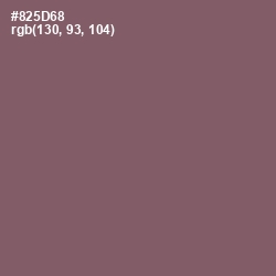 #825D68 - Cannon Pink Color Image