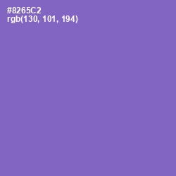 #8265C2 - Amethyst Color Image