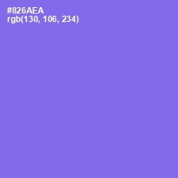 #826AEA - True V Color Image
