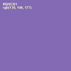 #826CB1 - Wisteria Color Image