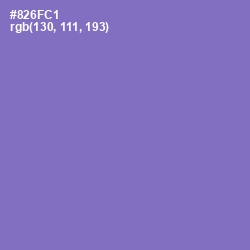 #826FC1 - True V Color Image