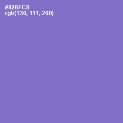 #826FC8 - True V Color Image