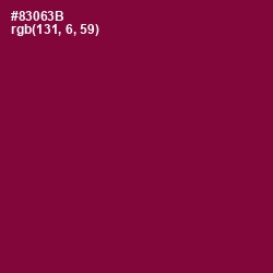 #83063B - Paprika Color Image